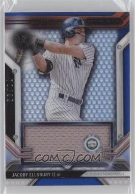 2016 Topps Strata - Clearly Authentic Relics - Blue #CAR-JE - Jacoby Ellsbury /99