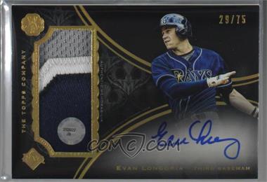 2016 Topps The Mint - Authenticated Patch Autographs #APA-EL - Evan Longoria /75 [Noted]