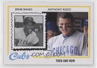 1978 Topps Then and Now Design - Ernie Banks, Anthony Rizzo [EX to NM…