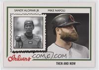 1978 Topps Then and Now Design - Sandy Alomar Jr., Mike Napoli [EX to …