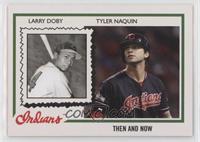 1978 Topps Then and Now Design - Larry Doby, Tyler Naquin [EX to NM] …