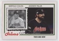 1978 Topps Then and Now Design - Bartolo Colon, Andrew Miller #/413