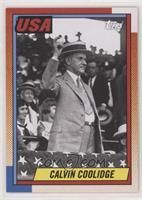 1990 Topps Design - Calvin Coolidge #/306