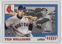 1955 All-American Football Design - Ted Williams #/775