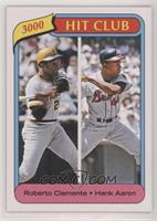 1979 Highlights Design - Roberto Clemente, Hank Aaron #/618