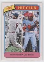 1979 Highlights Design - Stan Musial, Lou Brock #/618