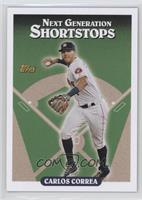 1993 Topps Draft Pick - Carlos Correa #/770