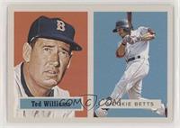 1957 Topps Football Design - Ted Williams, Mookie Betts #/769