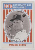 1972 Topps Presidential Candidates Design - Mookie Betts #/540
