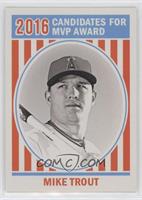 1972 Topps Presidential Candidates Design - Mike Trout #/540