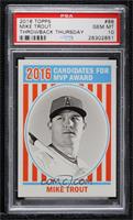 1972 Topps Presidential Candidates Design - Mike Trout [PSA 10 GEM&nb…