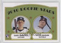 1972 Topps Rookie Stars Design - Gary Sanchez, Tyler Naquin #/644