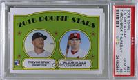 1972 Topps Rookie Stars Design - Trevor Story, Aledmys Diaz [PSA 10 G…