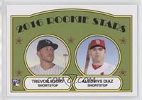 1972 Topps Rookie Stars Design - Trevor Story, Aledmys Diaz #/644