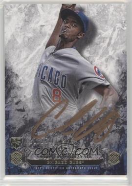 2016 Topps Tier One - Breakout Autographs - Copper Ink #BOA-CED.1 - Carl Edwards Jr. (Gray Jersey) /25