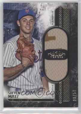 2016 Topps Tier One - Relics - Dual Swatch #T1DR-SM - Steven Matz /50