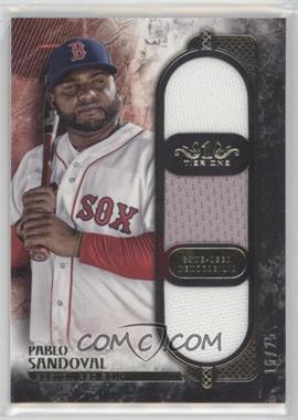 2016 Topps Tier One - Relics - Triple Swatch #T1TR-PS - Pablo Sandoval /5