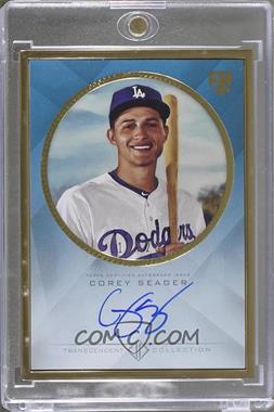 2016 Topps Transcendent - Transcendent Collection Autographs - Blue #TCA-CS - Corey Seager /25