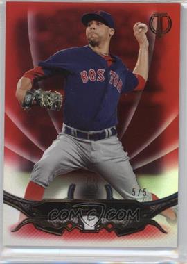 2016 Topps Tribute - [Base] - Red #5 - David Price /5