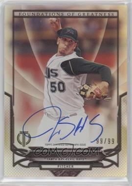 2016 Topps Tribute - Foundations of Greatness Autographs #THEN-JS - James Shields /99