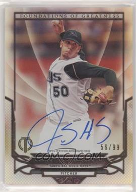 2016 Topps Tribute - Foundations of Greatness Autographs #THEN-JS - James Shields /99