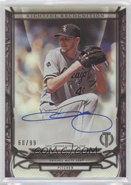 2016 Topps Tribute - Rightful Recognition Autographs #NOW-CS - Chris Sale /99