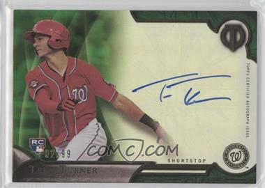 2016 Topps Tribute - Tribute Autographs - Green #TA-TTU - Trea Turner /99