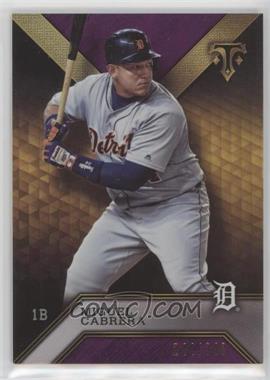 2016 Topps Triple Threads - [Base] - Amethyst #40 - Miguel Cabrera /340