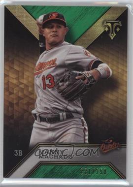 2016 Topps Triple Threads - [Base] - Emerald #54 - Manny Machado /250