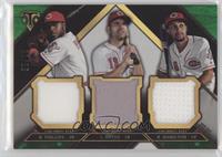 Brandon Phillips, Joey Votto, Billy Hamilton #/18