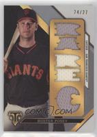 Buster Posey #/27