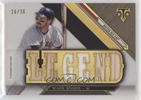 Wade Boggs #/36