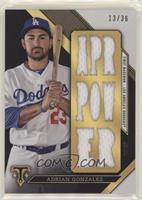 Adrian Gonzalez #/36