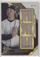 Brian McCann #/36