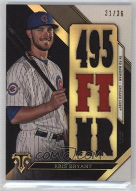 2016 Topps Triple Threads - Triple Threads Relics #TTR-KB2 - Kris Bryant /36