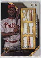 Ryan Howard #/36