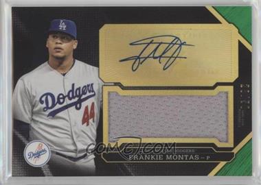 2016 Topps Triple Threads - Triple Threads Unity Auto Jumbo Relics - Emerald #UAJR-FM - Frankie Montas /50