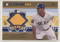 Cole Hamels #/50