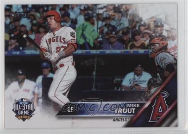 2016 Topps Update Series - [Base] - Rainbow Foil #US175 - All-Star - Mike Trout