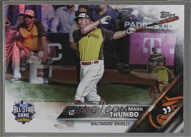 2016 Topps Update Series - [Base] - Rainbow Foil #US191 - All-Star - Mark Trumbo