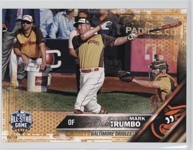 2016 Topps Update Series - [Base] - Topps Online Exclusive 5 x 7 Gold #US191 - All-Star - Mark Trumbo /10