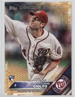 Rookie Debut - Lucas Giolito [Noted] #/10