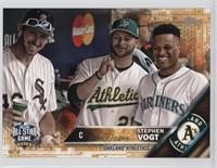 All-Star - Stephen Vogt (With Chris Sale and Robinson Cano) #/10