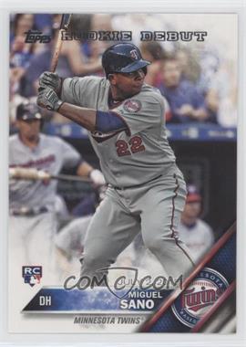 2016 Topps Update Series - [Base] #US171 - Rookie Debut - Miguel Sano