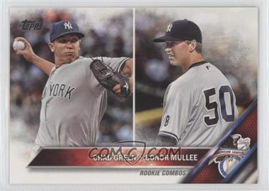 2016 Topps Update Series - [Base] #US3 - Rookie Combos - Chad Green, Conor Mullee