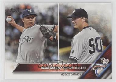 2016 Topps Update Series - [Base] #US3 - Rookie Combos - Chad Green, Conor Mullee