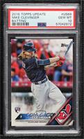 SP - Image Variation - Mike Clevinger (Hitting) [PSA 10 GEM MT]