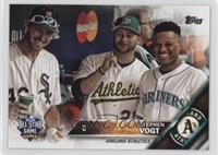 All-Star - Stephen Vogt (With Chris Sale and Robinson Cano)