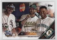 All-Star - Stephen Vogt (With Chris Sale and Robinson Cano)