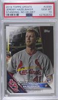 SP - Image Variation - Jeremy Hazelbaker (In Dugout) [PSA 10 GEM …